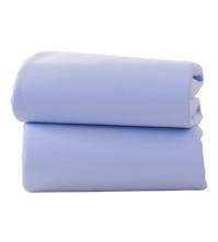 Clair De Lune Fitted Cotton Moses Basket Sheets 2 Pack