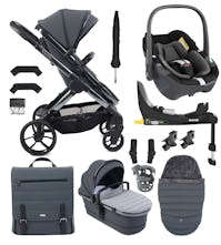 iCandy Peach 7 Travel System with Pebble 360 & Base - Dark Grey