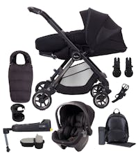 Silver Cross Dune 2022 with Carrycot & Ultimate Pack - Space