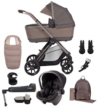 Silver Cross Reef 2022 with Carrycot & Ultimate Pack - Earth