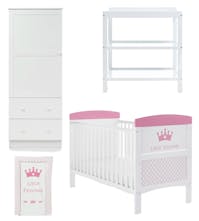 Obaby Grace 3 Piece Nursery Furniture Set - Little Princess