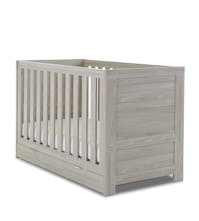 Obaby Nika Cot Bed with Under Drawer - Grey Wash