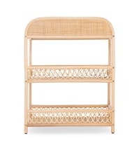 CuddleCo Rattan Open Changing Unit - Aria