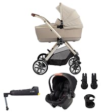 Silver Cross Reef 2022 with Carrycot & Travel Pack - Stone