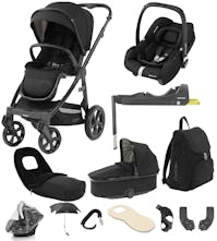 Babystyle Oyster 3 - Pixel with Maxi Cosi Cabriofix i-Size & Base - 2023 Ultimate Bundle