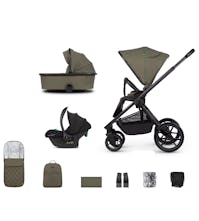 Venicci Tinum Edge 3 in 1 Pushchair with Cosmo Car Seat - Moss