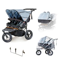 Out'n'About Nipper Double V5 Newborn Starter Bundle