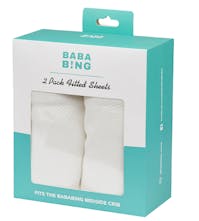 Bababing Fitted Sheets 2 Pack - Crib