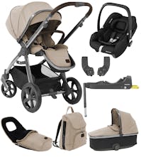 Babystyle Oyster 3 - Butterscotch with Maxi Cosi Cabriofix i-Size & Base 2024 - Luxury Bundle