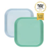 Nuby Earth First Baby Plate Set